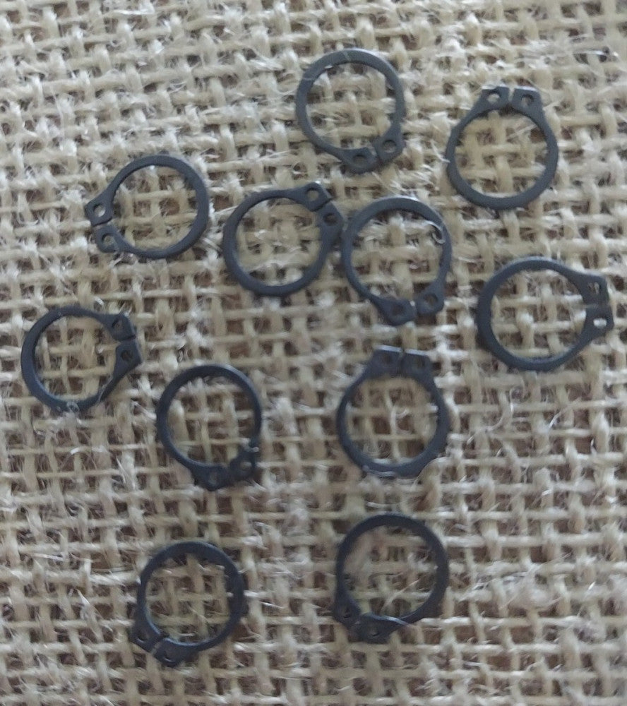 Lot of 11 - ROTOR CLIP SH-37ST RETAINING RING PA