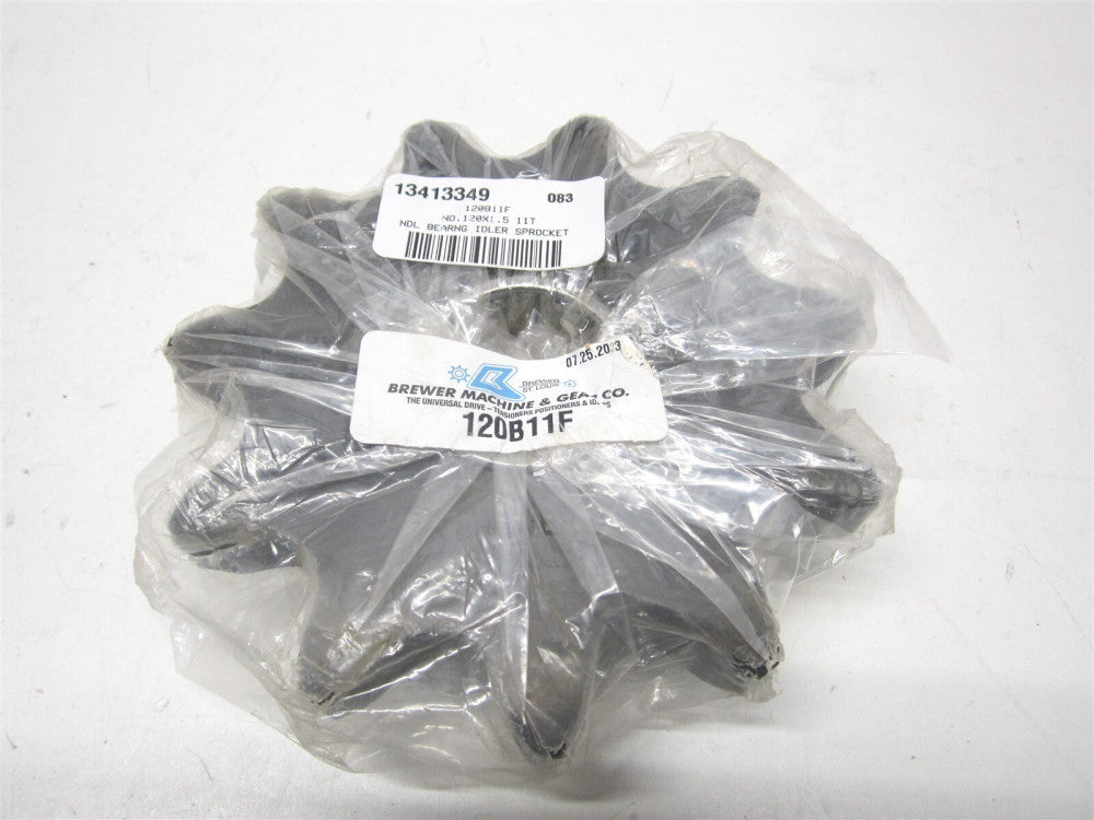 Brewer Machine (120B11F) 1.5000 x 3.5625 11 Teeth Steel Chain Idler Sprocket