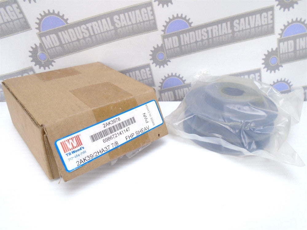 TB WOOD'S - 2AK3978 - Light Duty Web - FHP SHEAVE - With Keyway - (NEW in BOX)
