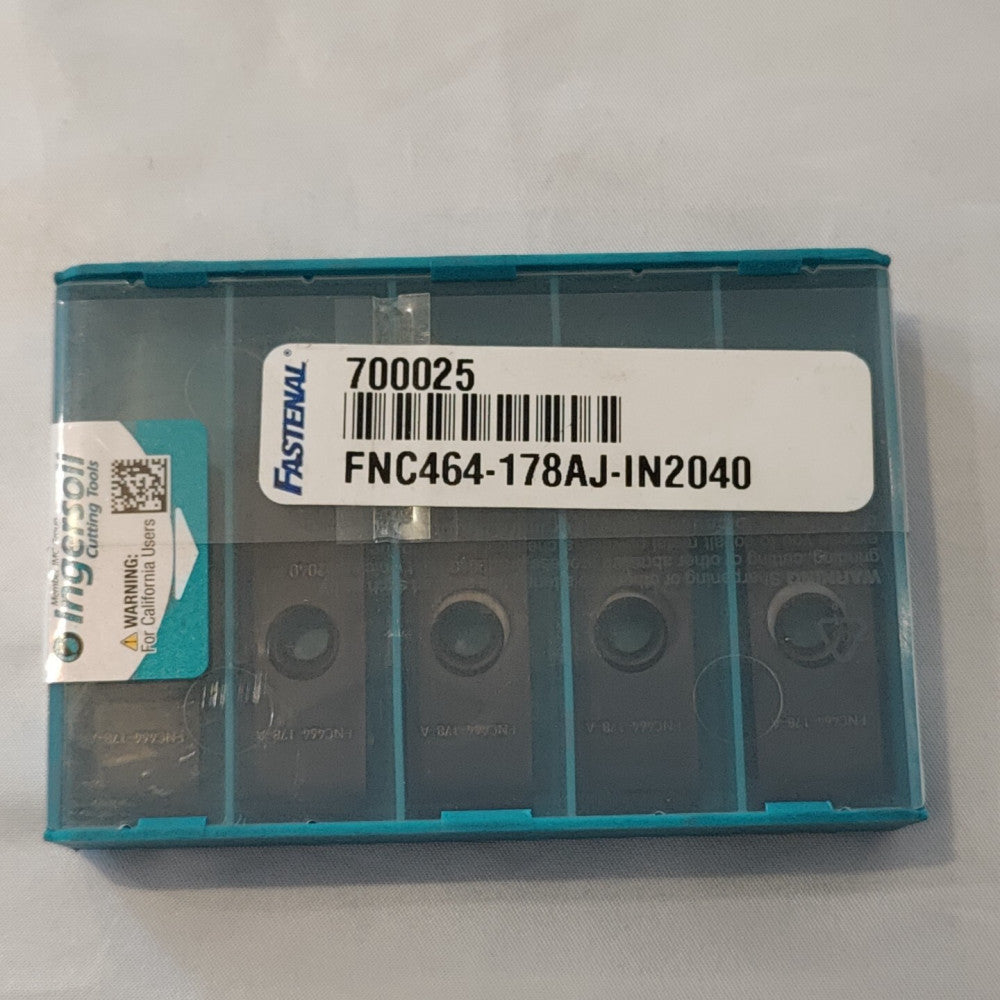Ingersoll FNC464-178-A J IN2040 5830351 Carbide Insert Box of 5pcs