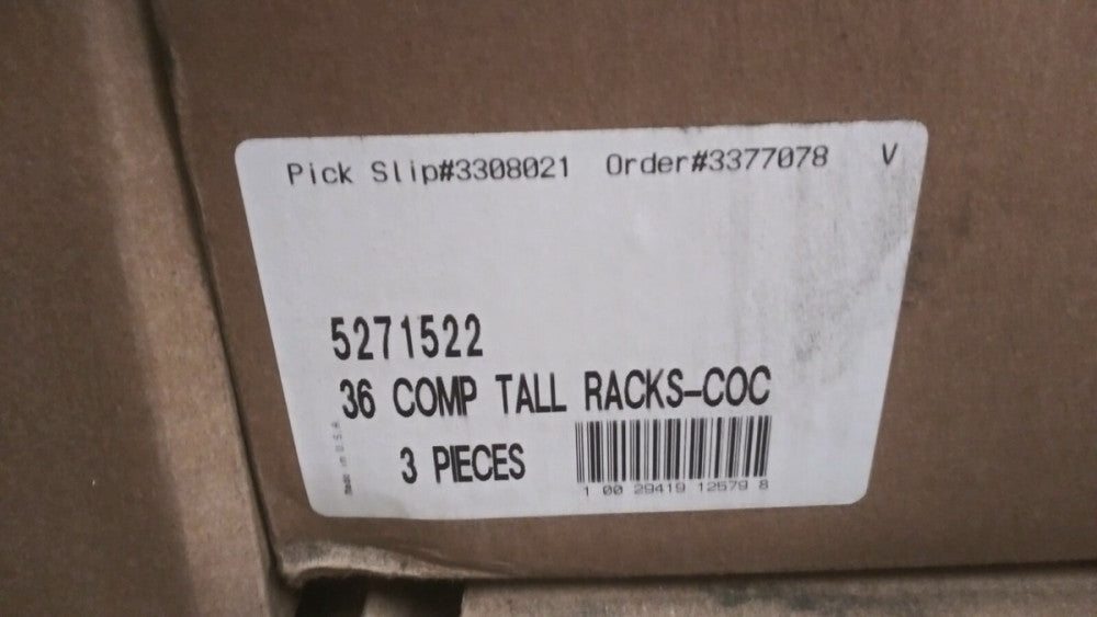 (1 BOX OF 3)NEW Vollrath Signature Full-Size Beige 36-Compartment 5 11/16" Tall