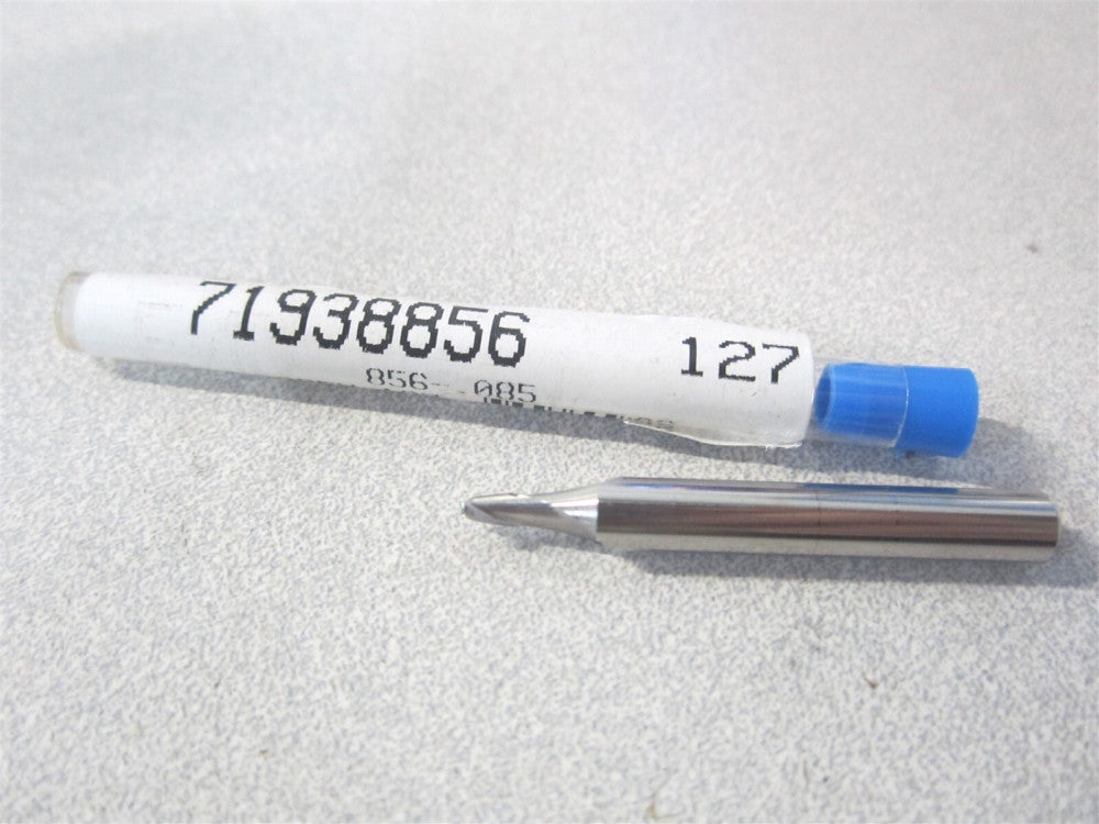 (934-00-206) 0.0850" x 0.1270" x 0.1875" x 1.5000" HSS 2Fl Square End Mill 
