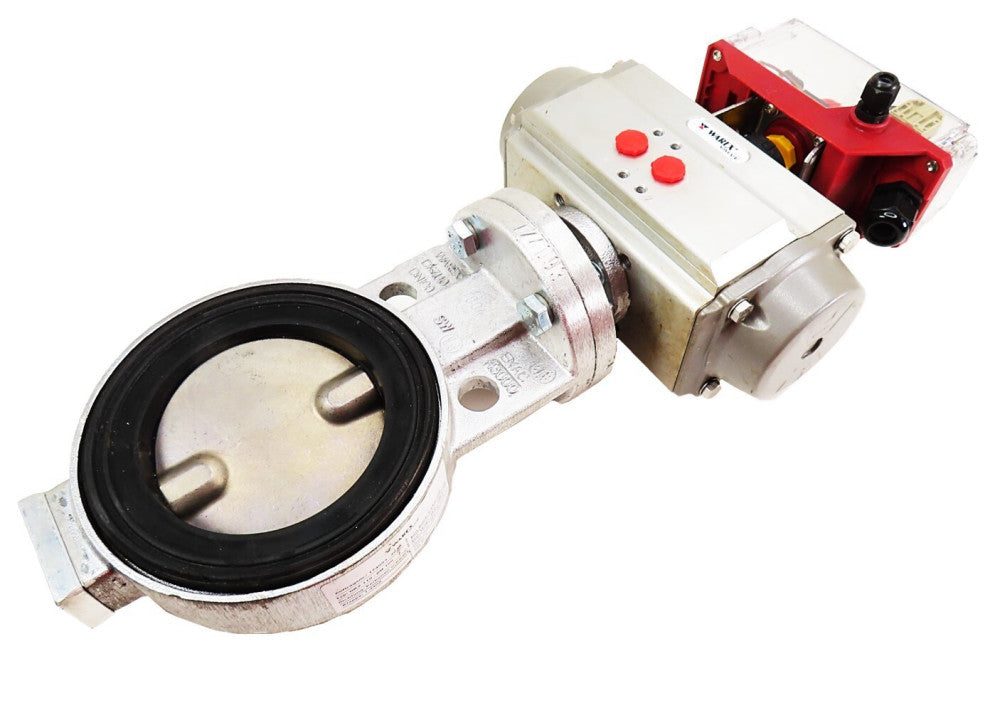 Warex  TCR3MVAZWA  100249917 DR00060U DKZ110 Butterfly Valve w/ TCR3M Actuator