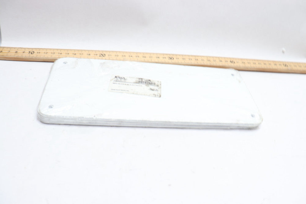 (10-Pk) Brady PMK Sing Blank Aluminum 4.25" x 10.25" BBP85