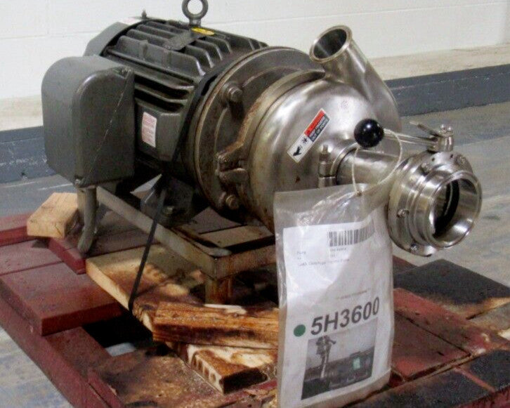 Waukesha Stainless Steel Centrifugal Pump 25HP