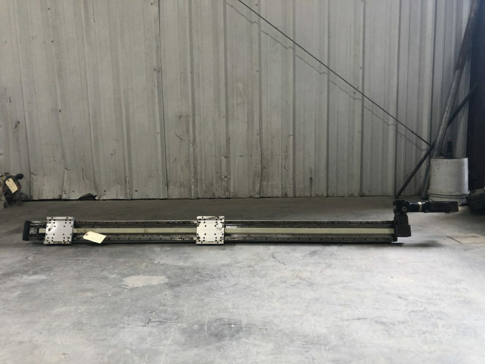 THK GL15B-1750L Belt Drive Linear Actuator 1750mm Stroke 5.5:1 82.5" x 5" 340V