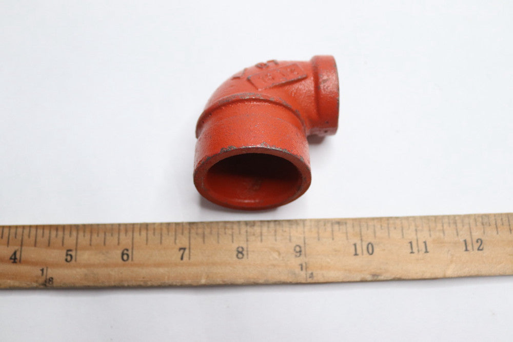 Victaulic Reducing Elbow Fitting 1/2" NPT x 1-1/2"