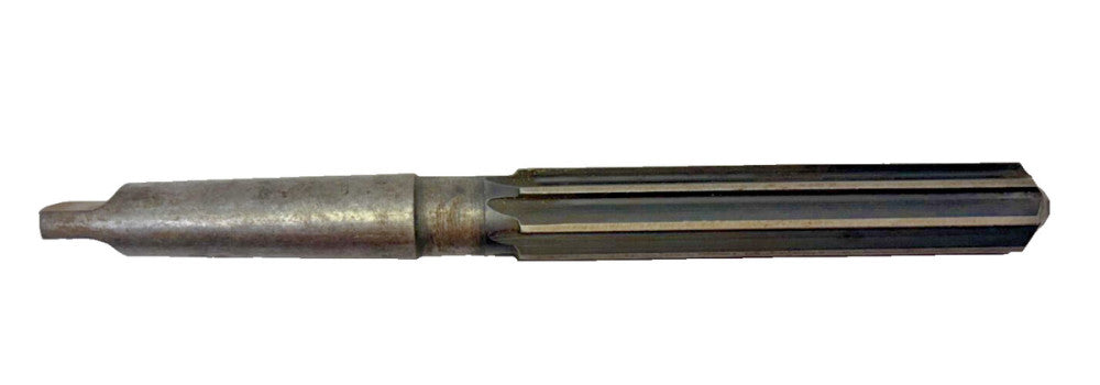 CHICAGO LATROBE STRAIGHT REAMER, #3 MORSE TAPER, 9-FLUTE, SIZE 1-1/8"