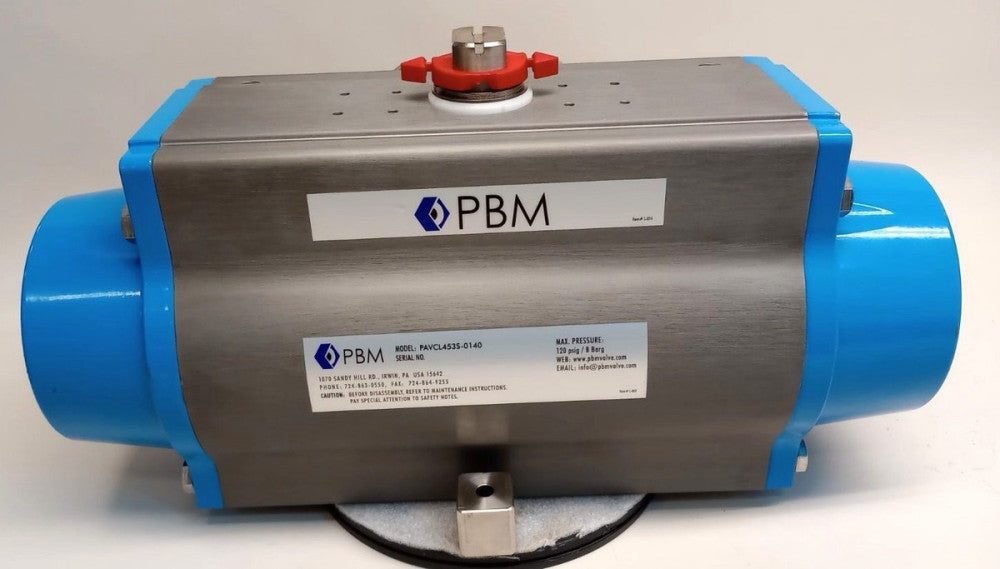 PBM PAVCL453S-0140 Pneumatic Actuator 5 Spring Set 120 psig 8 Barg