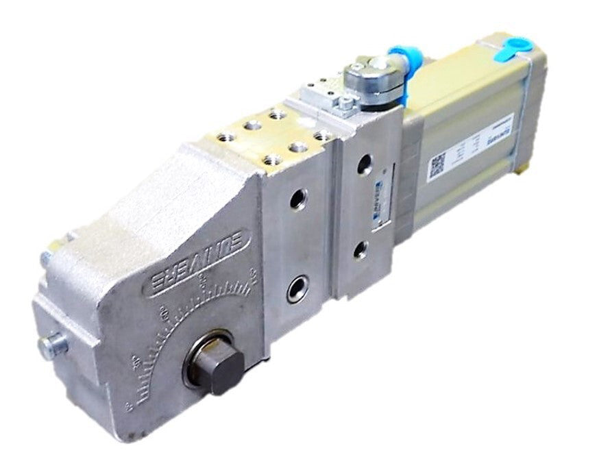 Univer  UCBP50NNNK0  50mm Pneumatic Power Clamp  Angle 0 ÷135 DF-K Sensor  NEW