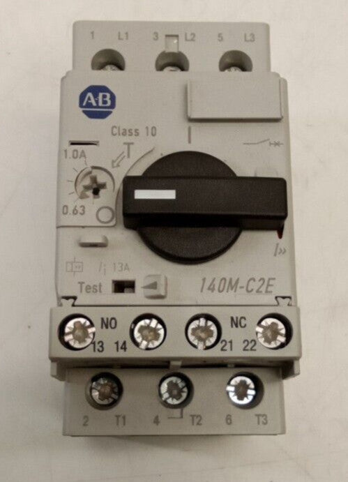 Allen-Bradley 140M-C2E-B10 Motor Protector SER C  600VAC