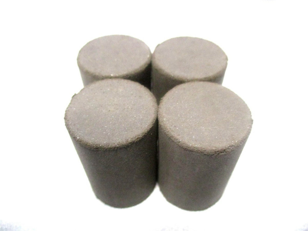 Cratex (1351M) 1 x 1/4 x 1-1/2 Medium Grade Silicon Carbide Cylinder - Lot of 4