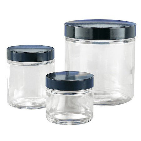 Kimble Chase 5413289C-22 Straight-Sided Jar, 170Mm H, Pe, Pk12