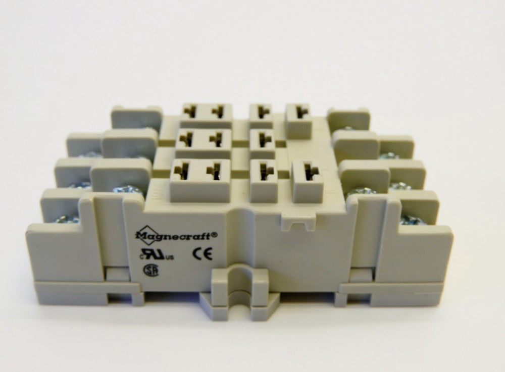 5-Pack MAGNECRAFT 70-463-1 Relay Socket 11 Pin Ice Cube DIN Panel Mount 300V 15A