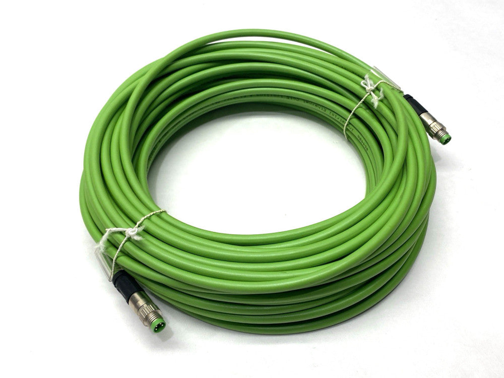 Beckhoff ZK1090-3131-0200 Double-Ended Cordset M8 4-Pin Male 20m