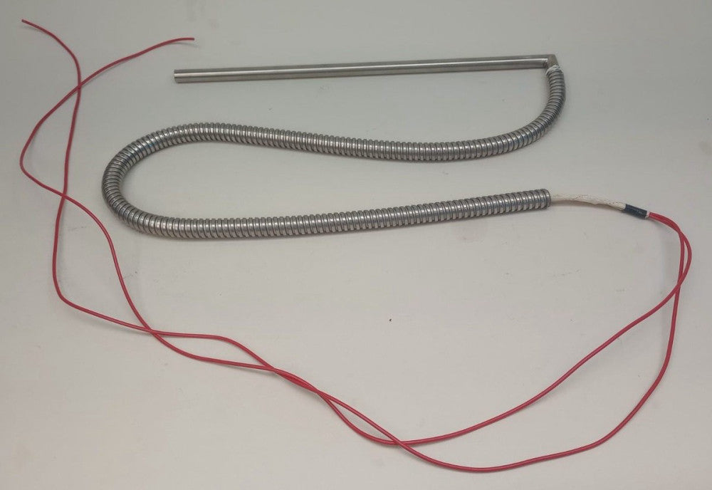 Cartridge Heater MC 110V 800W 21 1 1/2" OD X 14-1/2" Length 76" Wire Length