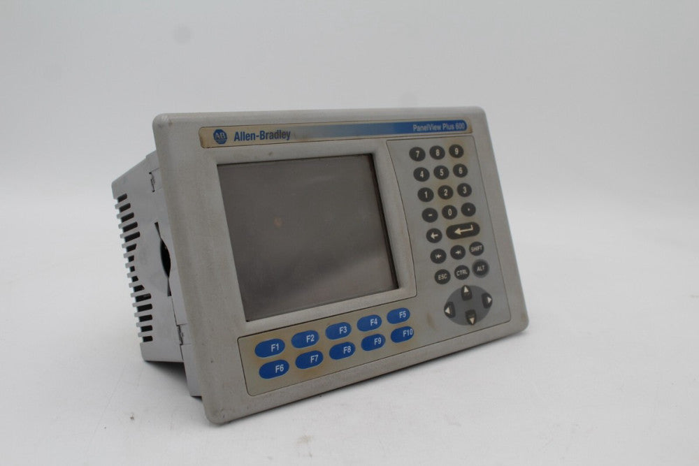 Allen Bradley 2711P-B6C20A PanelView Plus 600 (Broken Plastic Pictured)