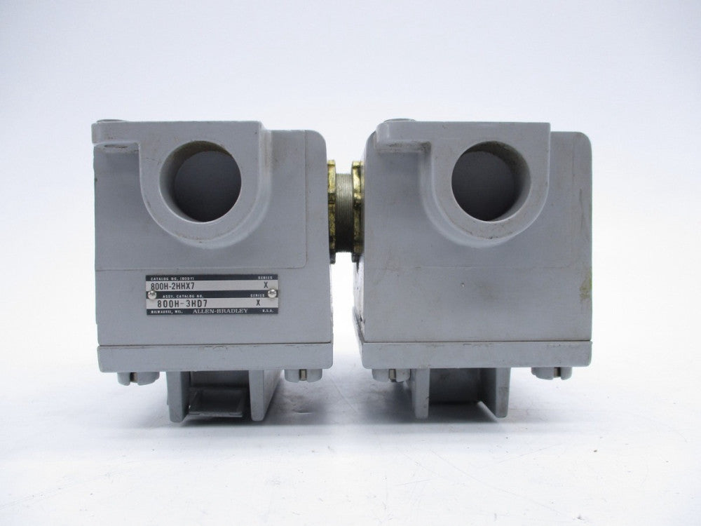 ALLEN BRADLEY 800H-3HD7 SER. X NSNP