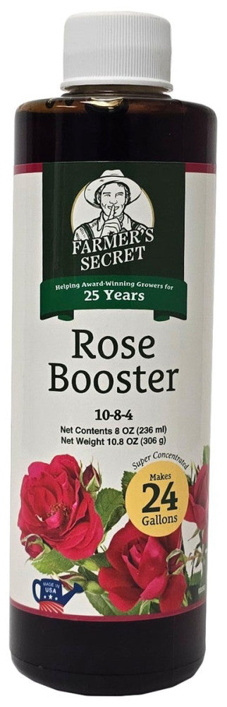 Rose Booster Fertilizer 8oz - Super Concentrated - For All Types of Roses