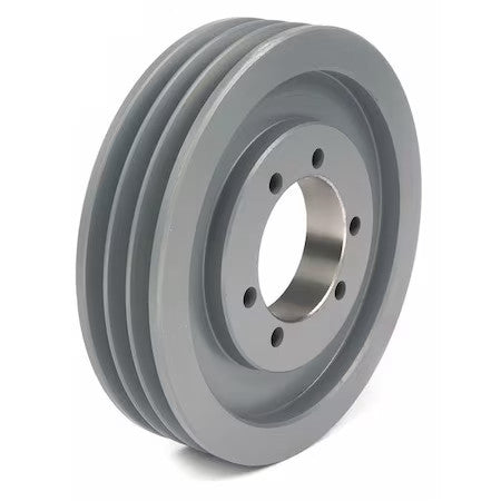 Zoro Select 5V1093 1/2 In To 2-15/16 In Quick Detachable Bushed Bore 3 Groove