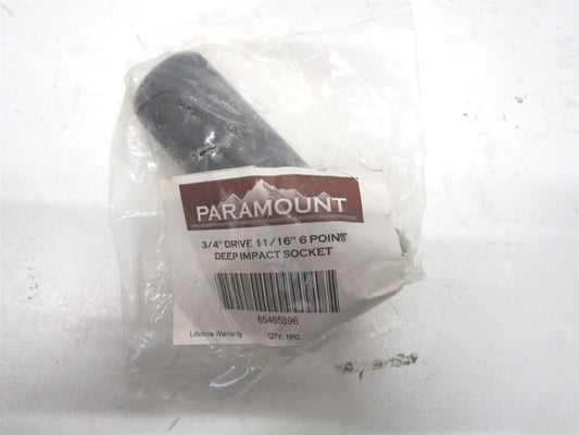 (PAR-M5154) 3/4" Drive 11/16" 6 Point Deep Impact Socket 