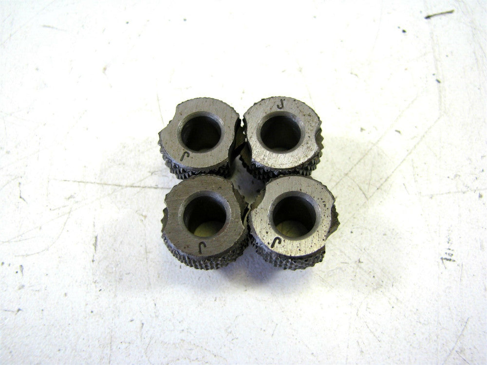 (SF28-4) J x 7/16 x 1/4" Slip Fixed Renewable Drill Bushings NEW - Lot of 4 
