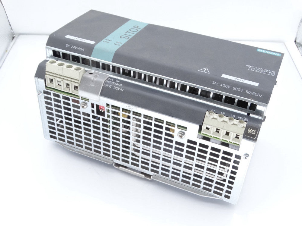 SIEMENS 6EP1437-3BA00 POWER SUPPLY - Used