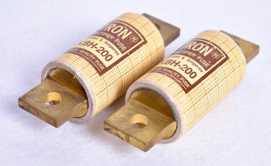 2 Count Tron Rectifier Fuses  KBH-200