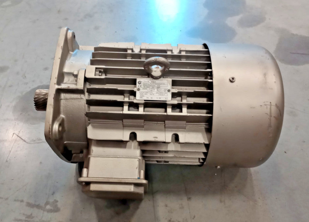Nord SK132S/4 Used Electric Motor 3ph 230/460V 1735rpm 7.5hp 5.5kW