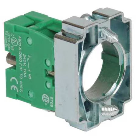 Dayton 30G080 Contact Block,Mounting Base,22Mm,1No