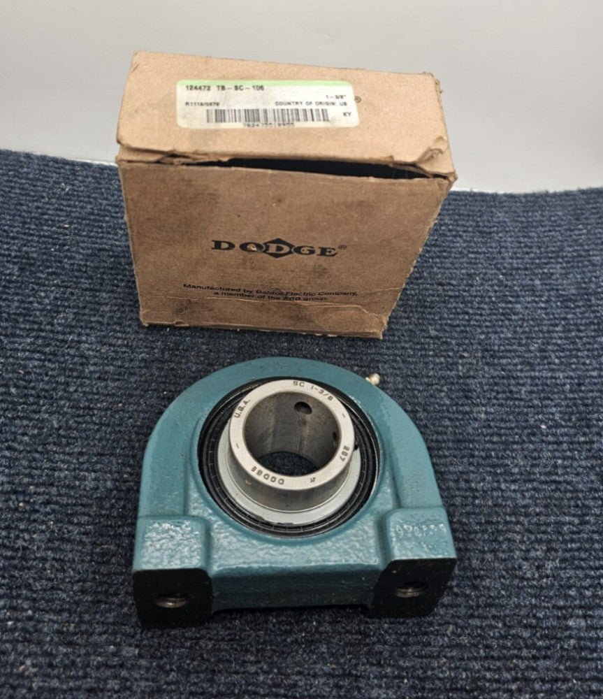 Dodge 124472 TB-SC-106: Pillow Block Bearing 1-3/8" R1119/0379