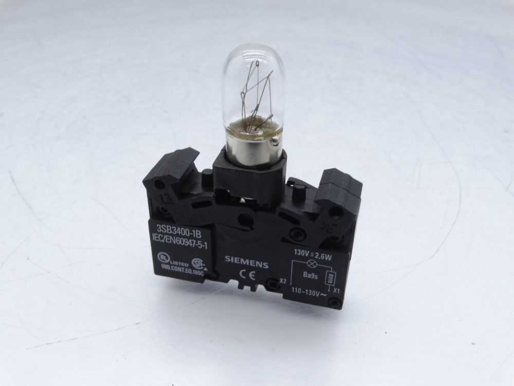 SIEMENS 3SB3400-1B CONTACT BLOCK