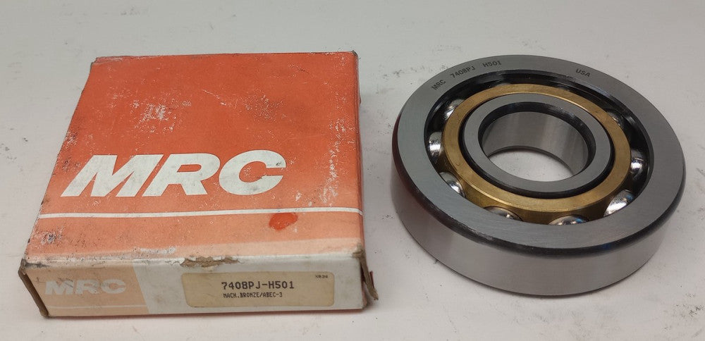 MRC 7408PJ-H501 Angular Contact Ball Bearing 40mm ID X 110mm OD X 27mm W