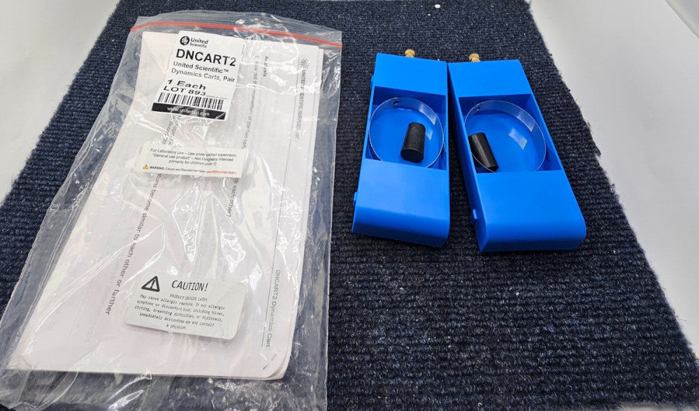 United Scientific DNCART2: Supplies Dynamics Carts  For Lab Use