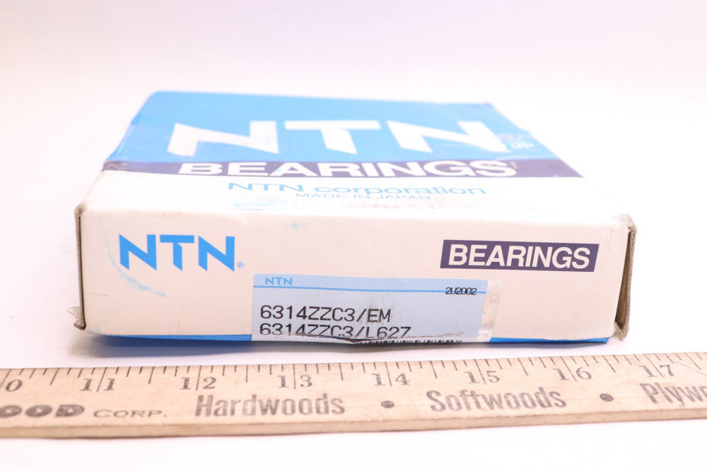 NTN Radial Deep Groove Ball Bearing 35 mm ID x 50 mm OD 4600 RPM 00057798