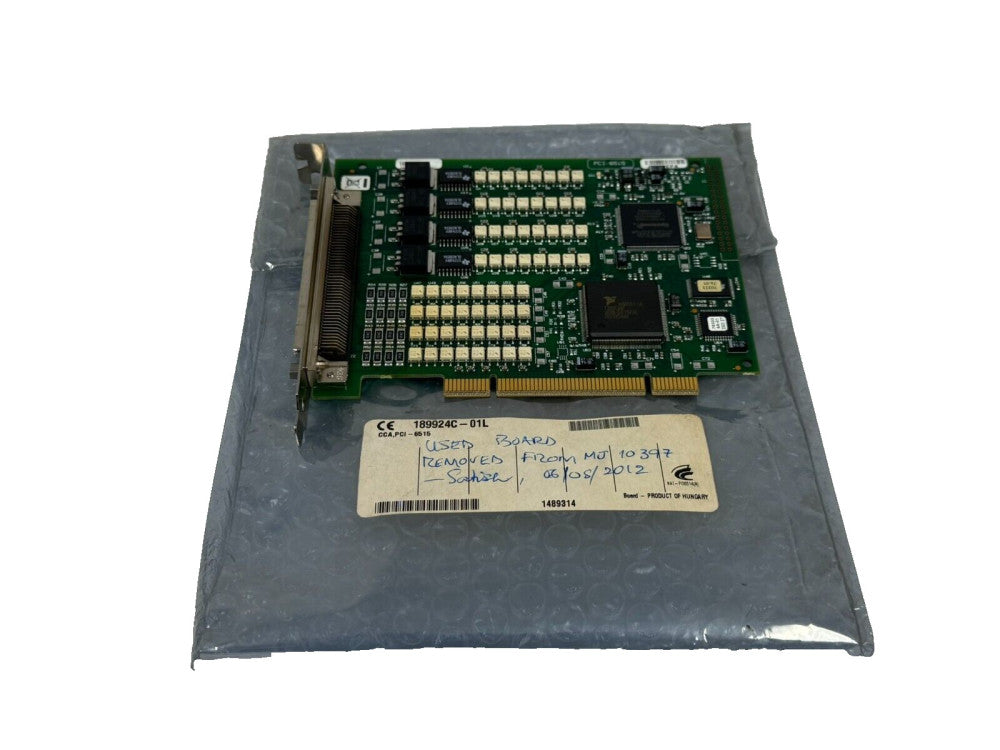 USED NATIONAL INSTRUMENTS 189924C-01L PCI-6515 CARD 189924B-01