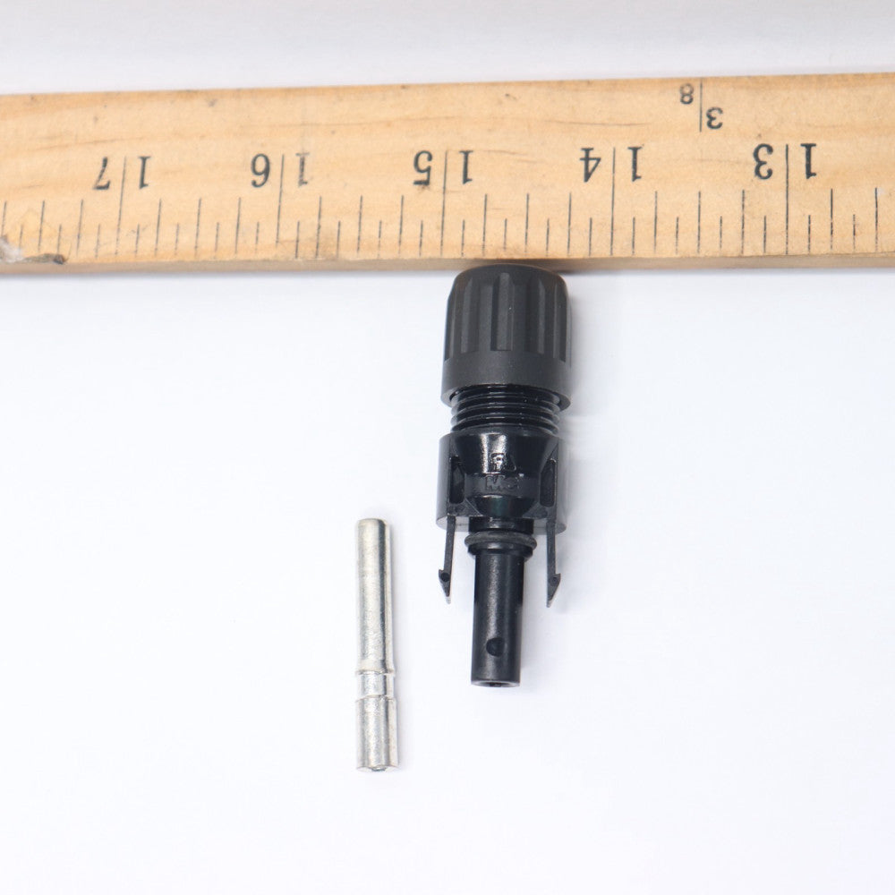 Female Connector w/ Boot PV 8 AWG Black 32.0080UR
