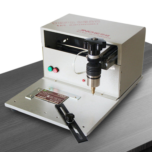 110V Desktop Electric Marking Engraving Machine Nameplate Tags Metal Marking USB