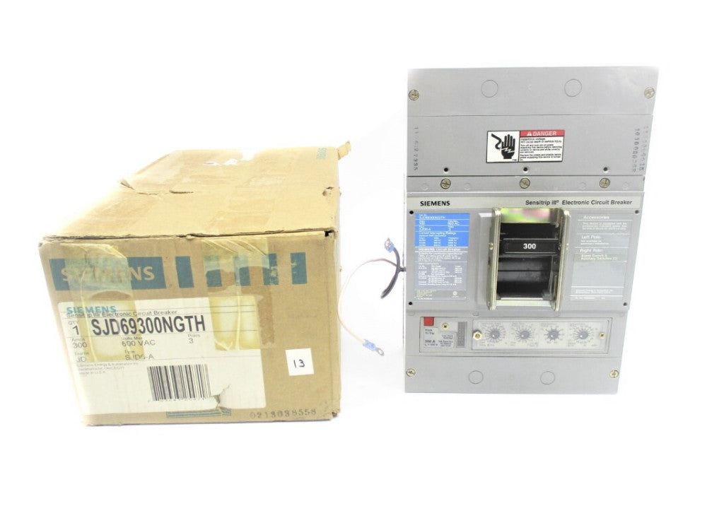 SIEMENS SJD69300NGTH 300A 600VAC NSMP