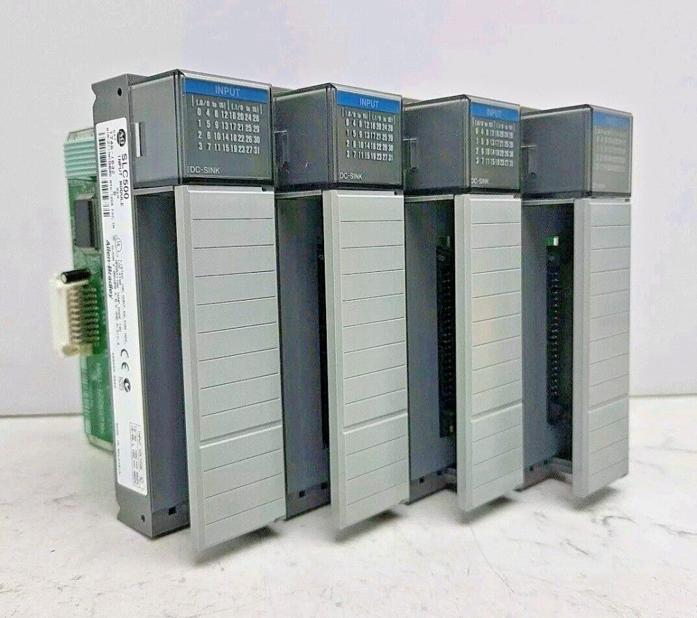 4 Pack Allen Bradley 1746-IB32 SLC 500 PLC Input Module Ser D 1746IB32