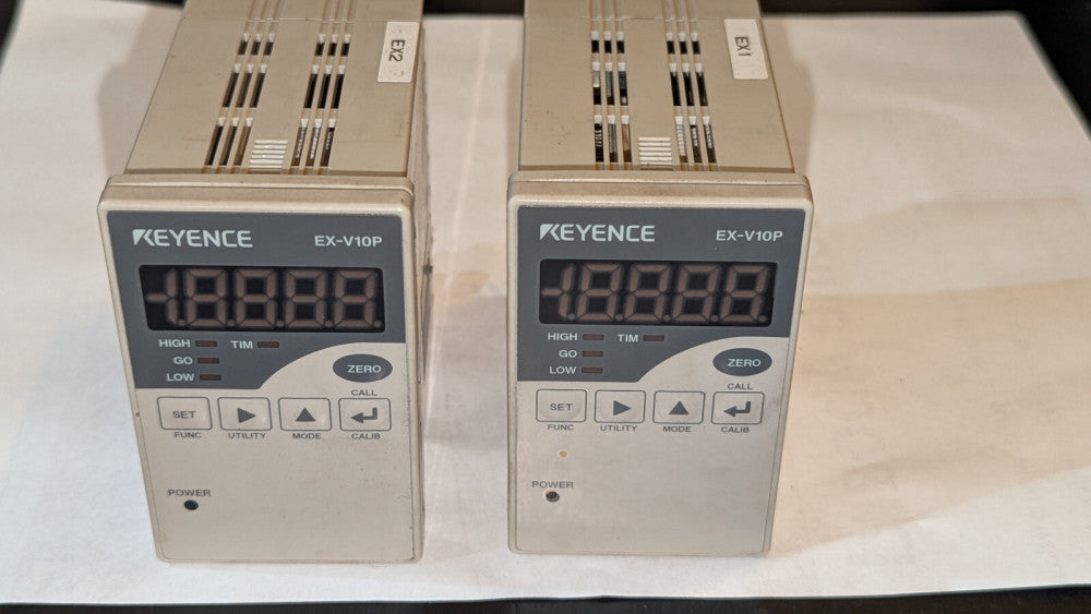 (1) Keyence EX-V10P Amplifier Unit Used & Guaranteed