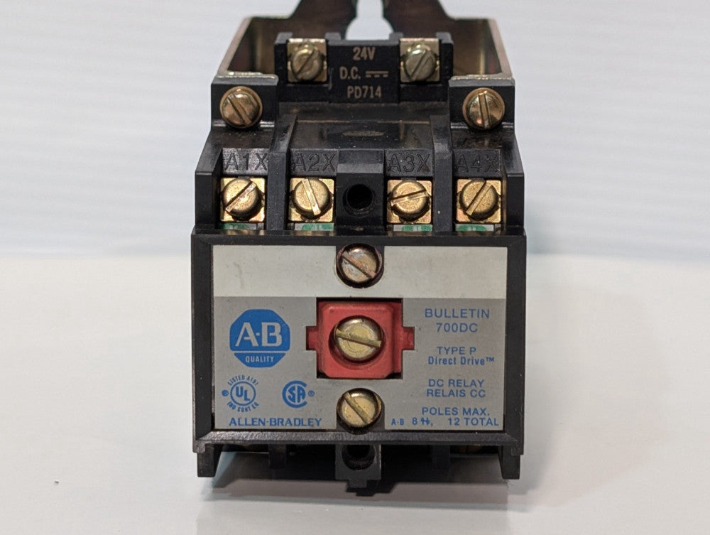 AB Bulletin 700DC 700DC-P400Z24 Series A Type P Direct Drive Contactor, As Shown
