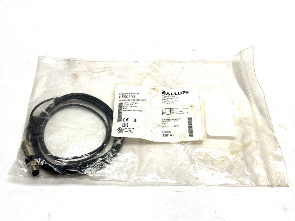 Balluff BES01YJ Inductive Proximity Switch BES R04KC-PSC15B-EV02