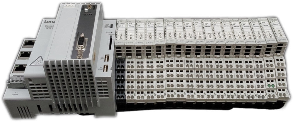 Lenze 3200C 3221C PLC Controller w/ I/O Modules 
