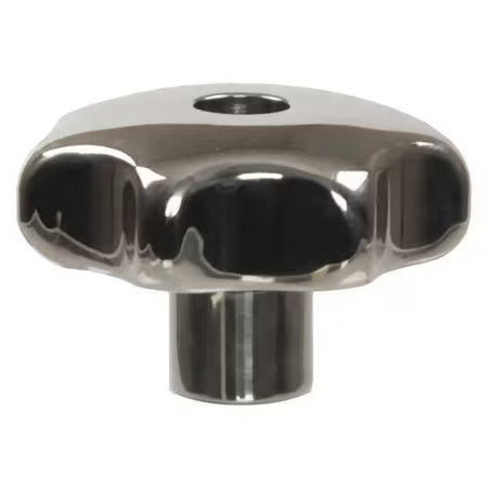 Zoro Select 65027M10 Star Knob,1.96" Diameter,Screw L 0.71"