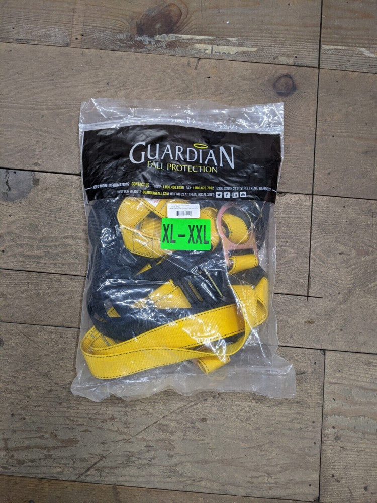 NEW 37002 Guardian Fall Protection XL-2XL Series 1 Safety Harness 37002 (S1-C110