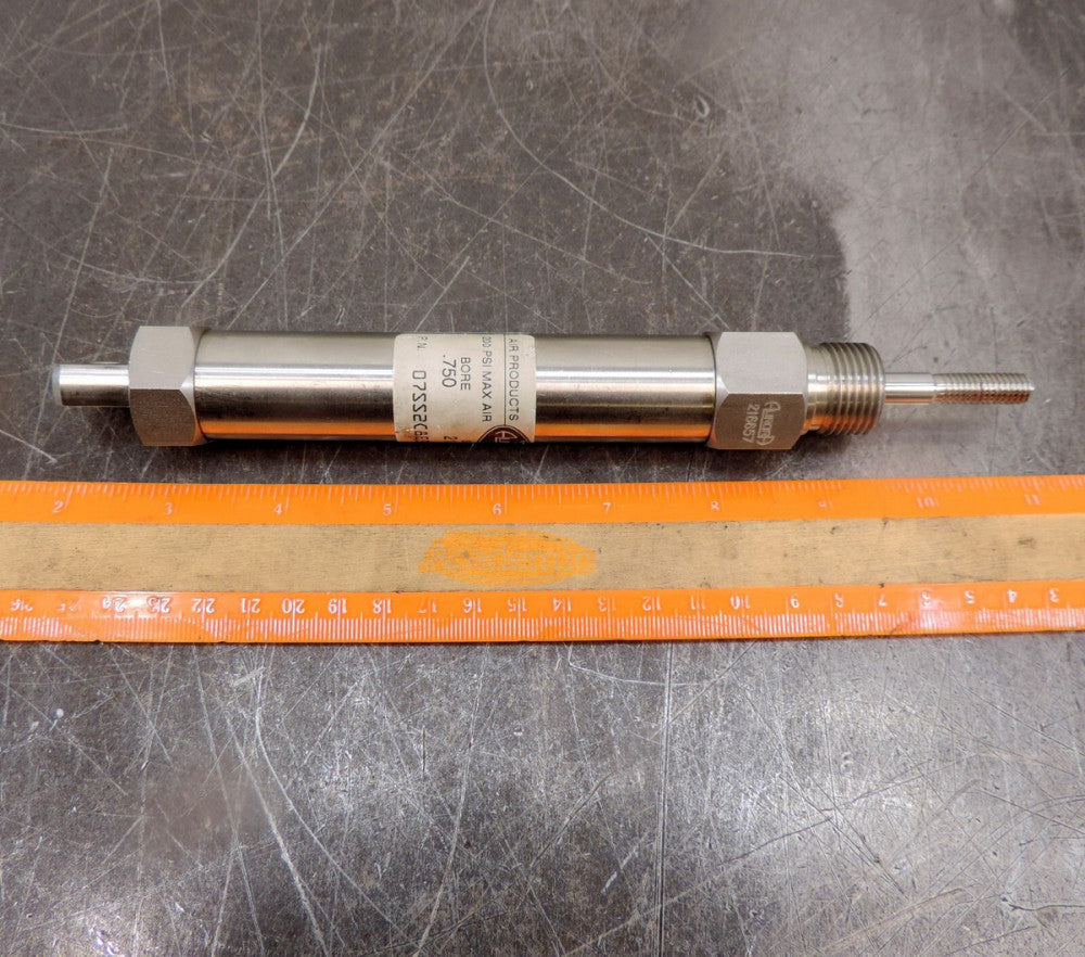 Aurora Pneumatic Air Cylinder Actuator  Stainless 1" Stroke 07SS2C8E3J.50NW
