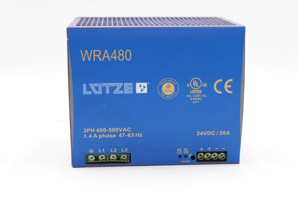 Lutze WRA480-24 Power Supply