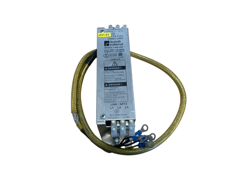 Rexroth NFD03 1-480-007 LINE FILTER