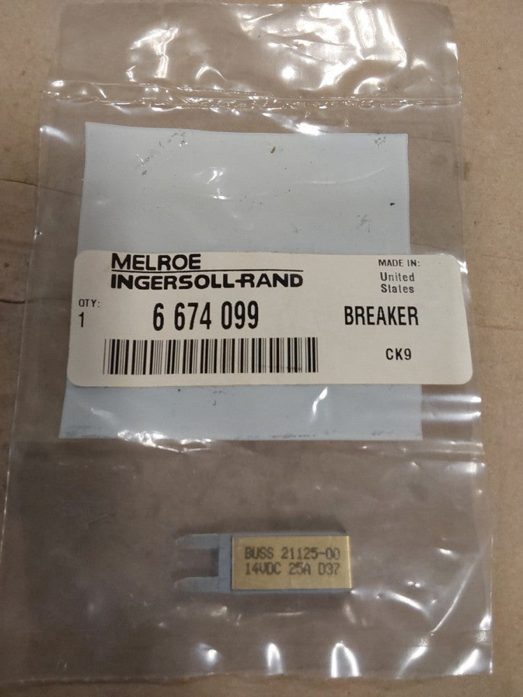 INGERSOLL RAND 6674099 BUSS BREAKER....N85